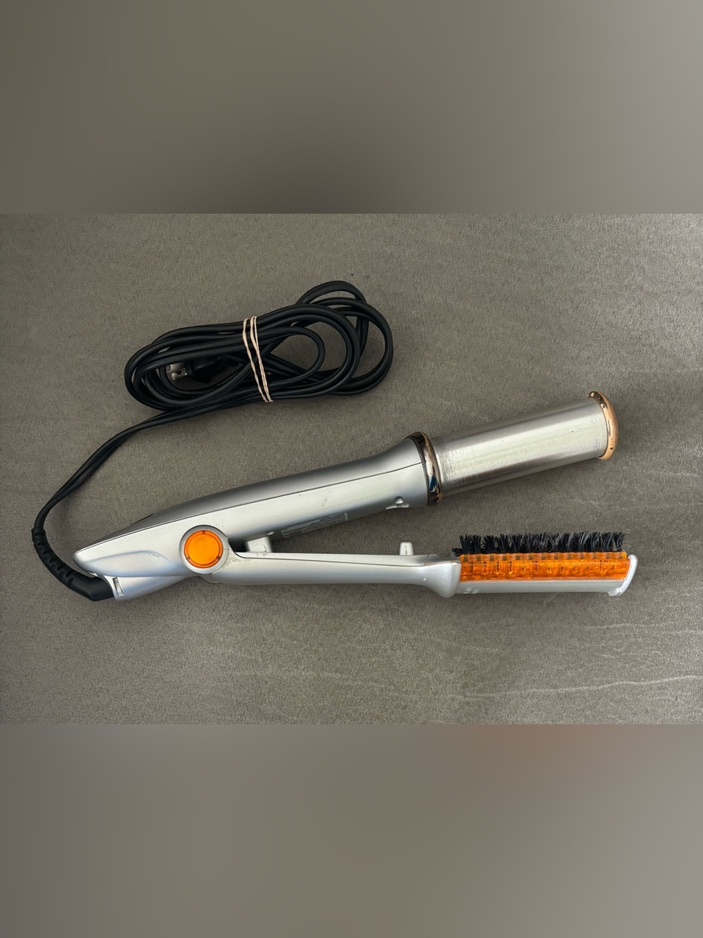 InStyler Rotating Hair Straightening Curling Hot Iron 1 1/4" IS1001 Tested Works
